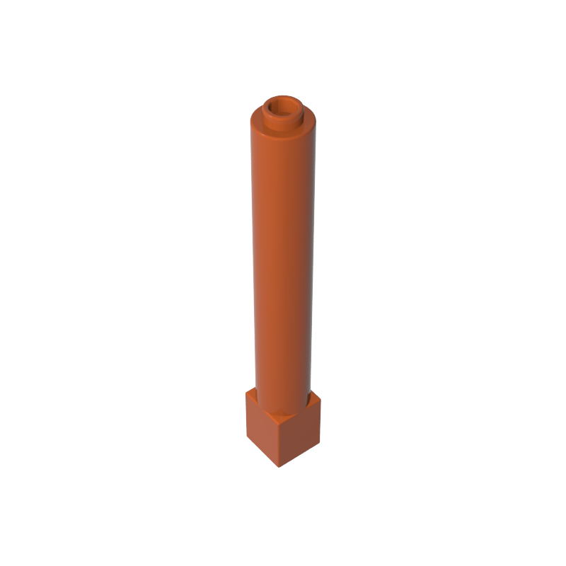 Support Round 1 x 1 x 6 Solid Pillar