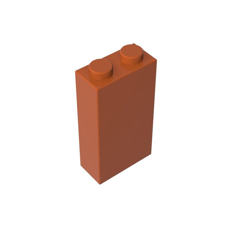 Brick 1 x 2 x 3 with Bottom Stud Holder