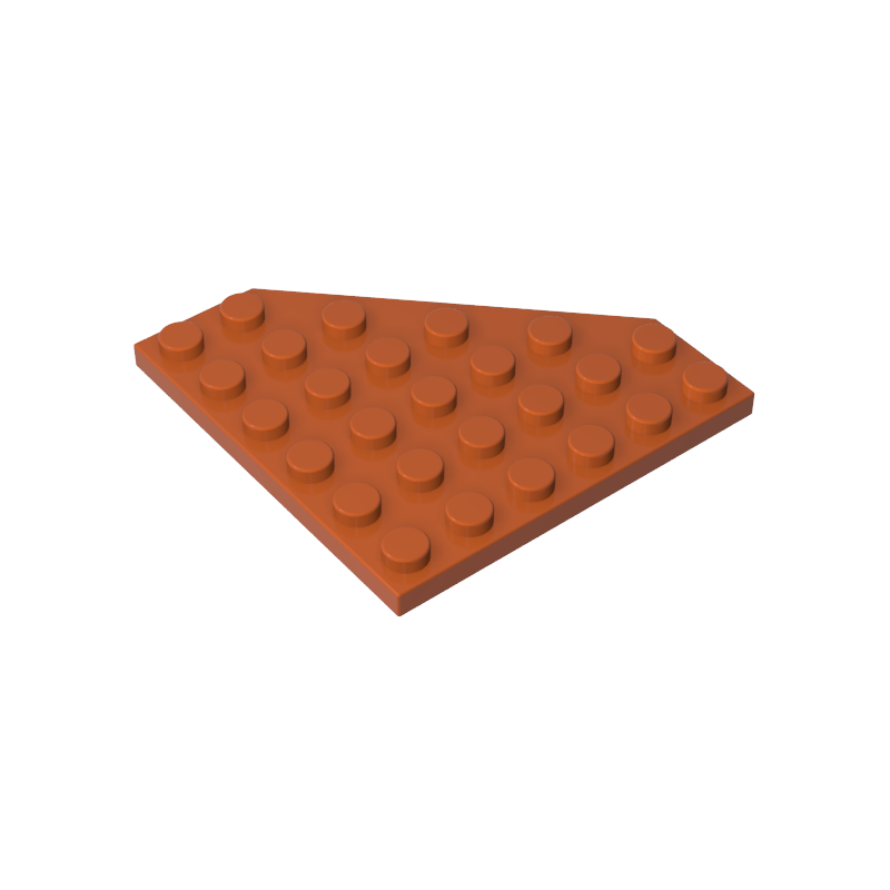 Wedge Plate 6 x 6 Cut Corner