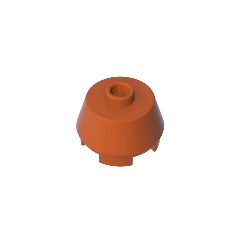 Brick Round 2 x 2 Truncated Cone