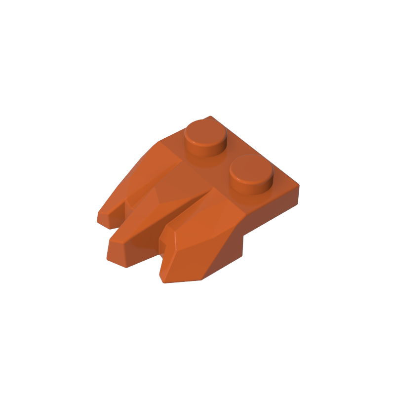 Plate Special 2 x 3 with Rocks - Color ID 83