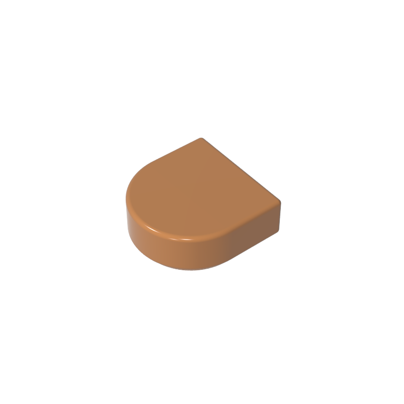 Tile 1 x 1 Half Circle