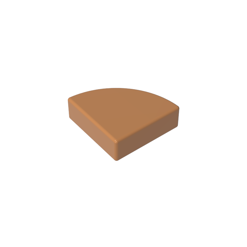 Tile Round 1 x 1 Quarter