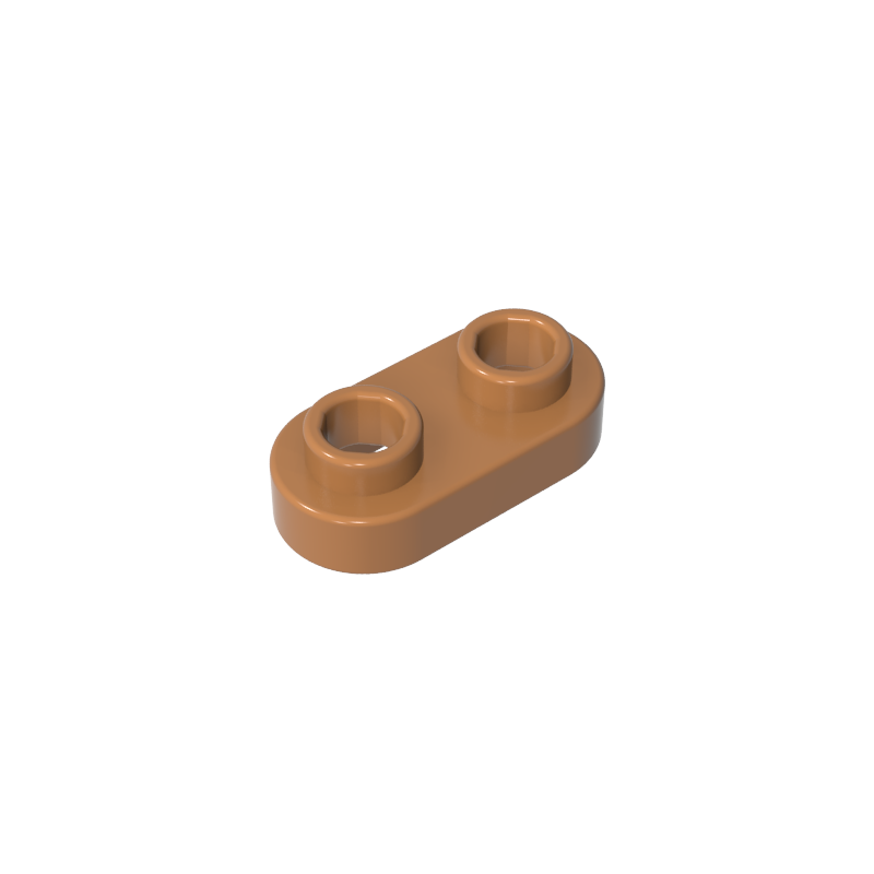 Plate Special 1 x 2 Rounded with 2 Open Studs
