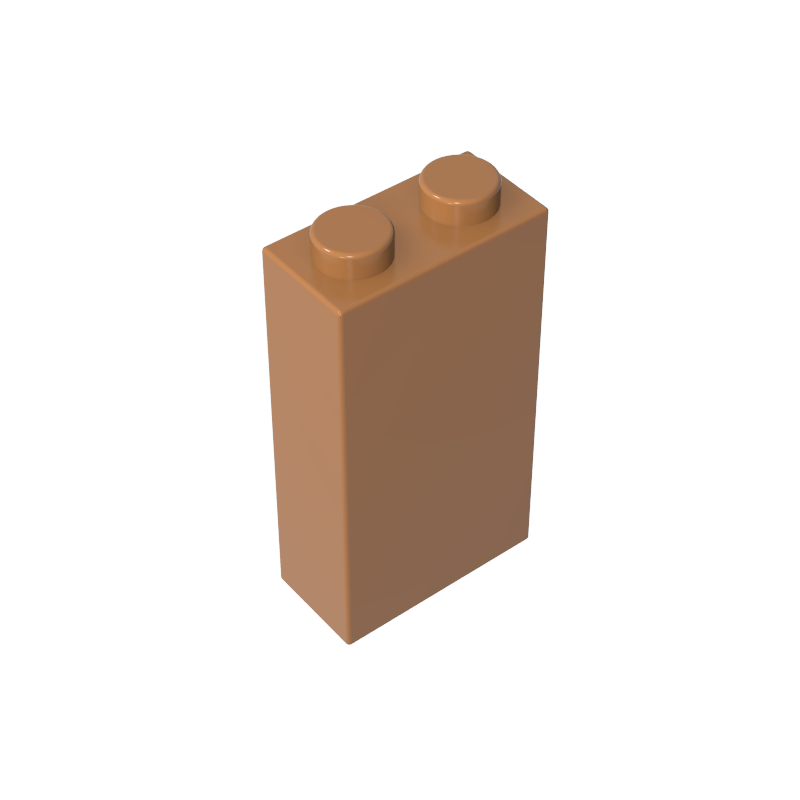Brick 1 x 2 x 3 with Bottom Stud Holder