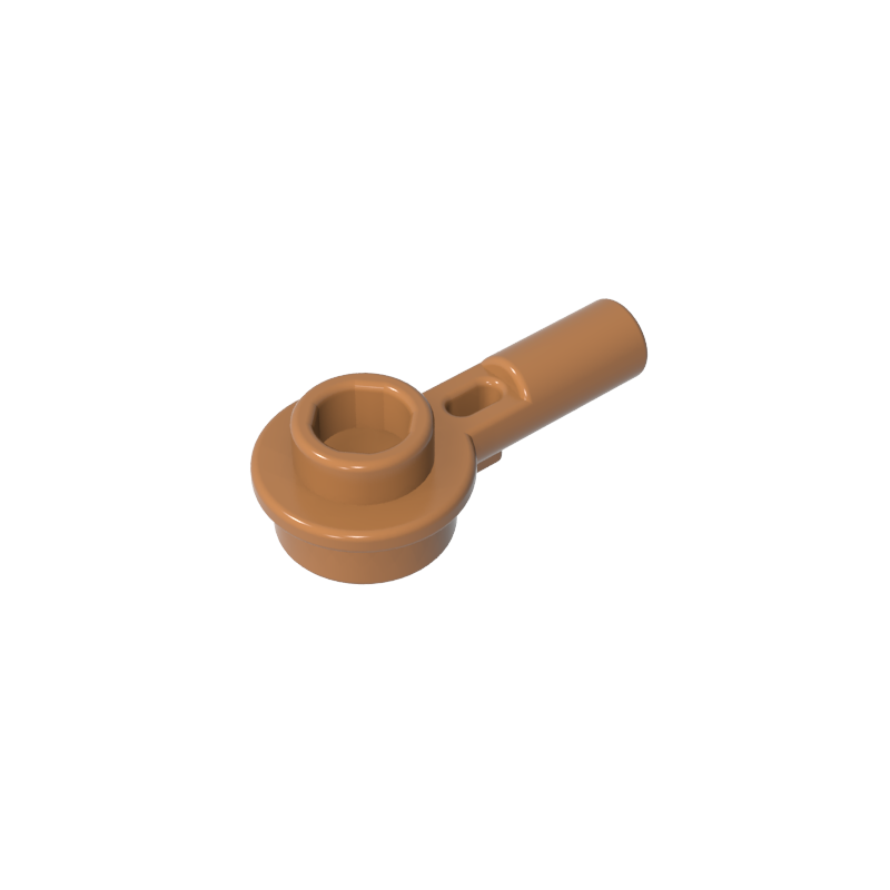 Plate Round 1 x 1 with Hollow Stud and Horizontal Bar 1L