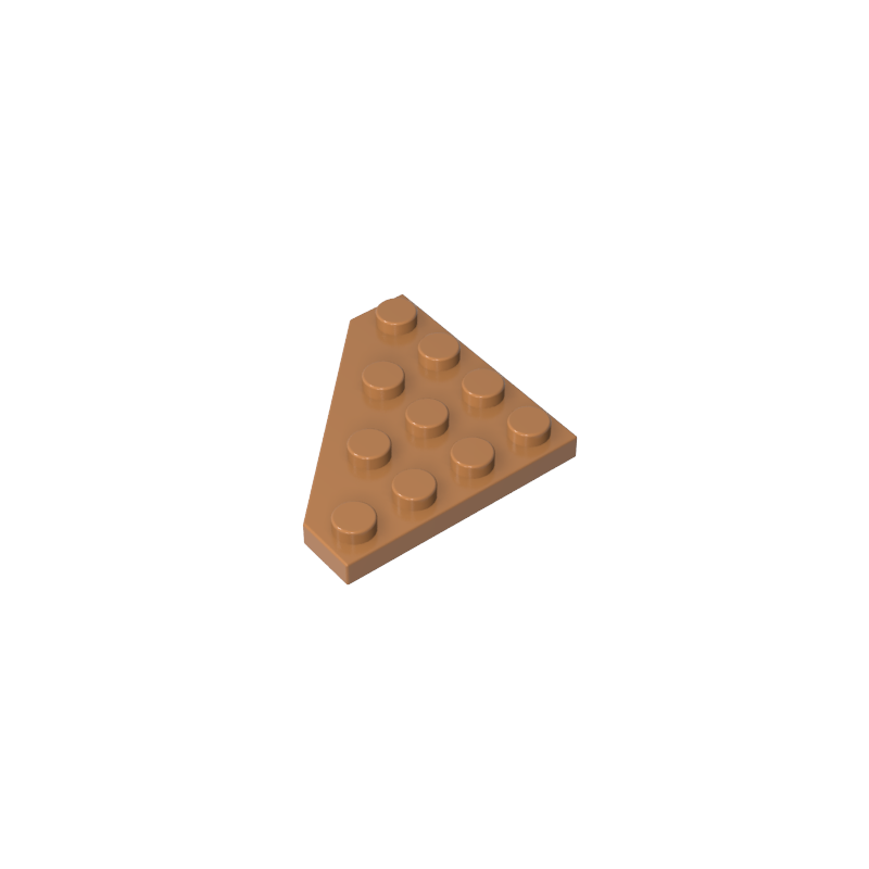 Wedge Plate 4 x 4 Cut Corner