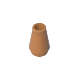 Cone 1 x 1 [No Top Groove]