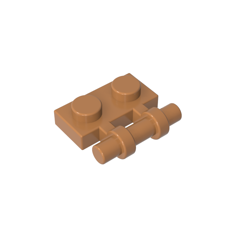 Plate Special 1 x 2 Side Handle [Free Ends]