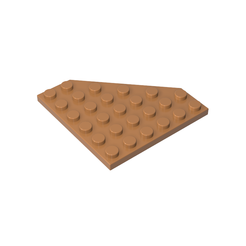 Wedge Plate 6 x 6 Cut Corner