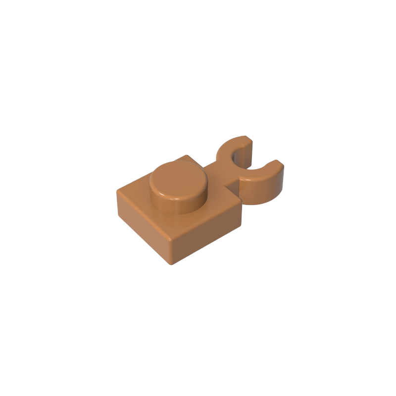 Plate Special 1 x 1 with Clip Vertical [Thick U Clip]