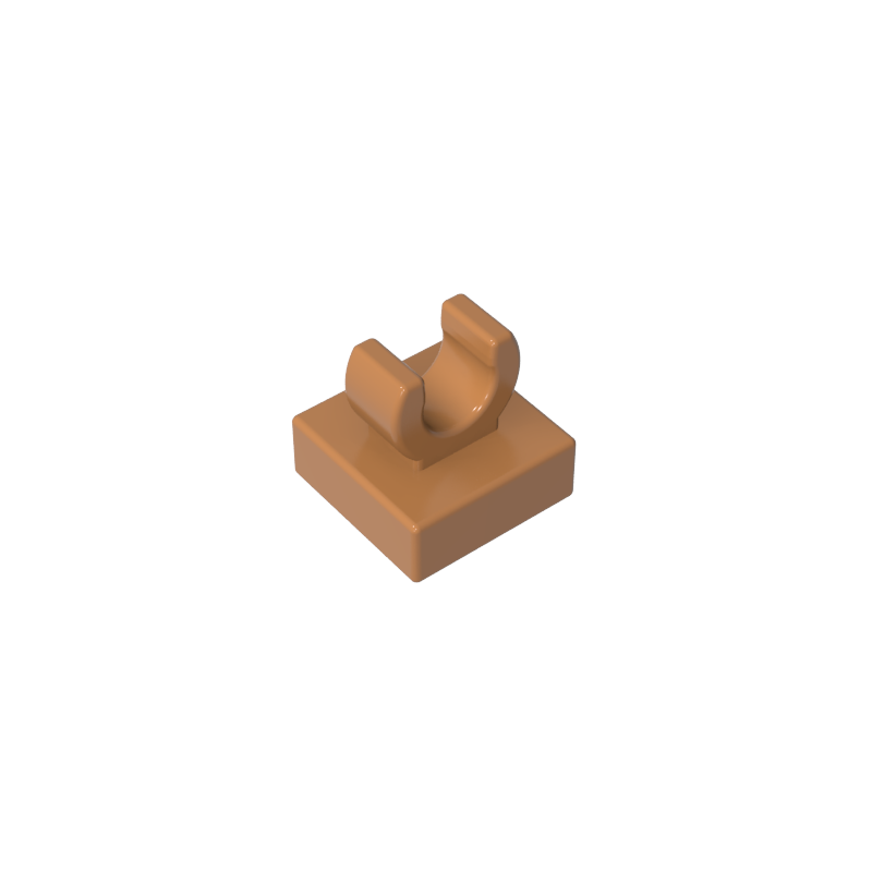 Tile Special 1 x 1 with Clip with Rounded Edges