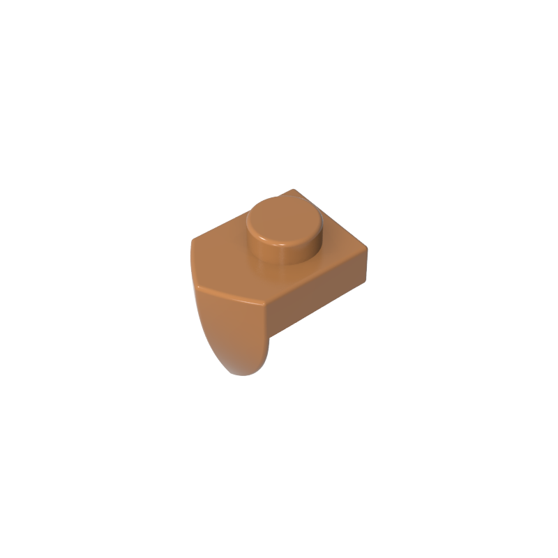 Plate Special 1 x 1 with Vertical Tooth
