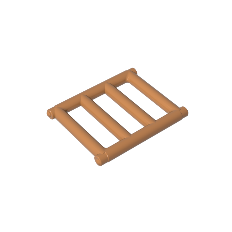 Bar 1 x 4 x 3 [End Tabs] - Color ID 84