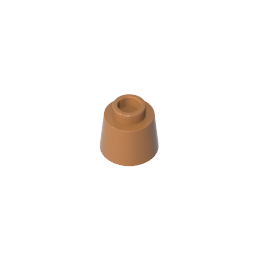 Cone 1.17 x 1.17 x 2/3 (Fez) - Color ID 84