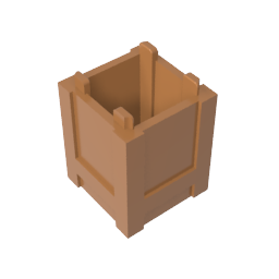 Container Box 2 x 2 x 2 - Top Opening