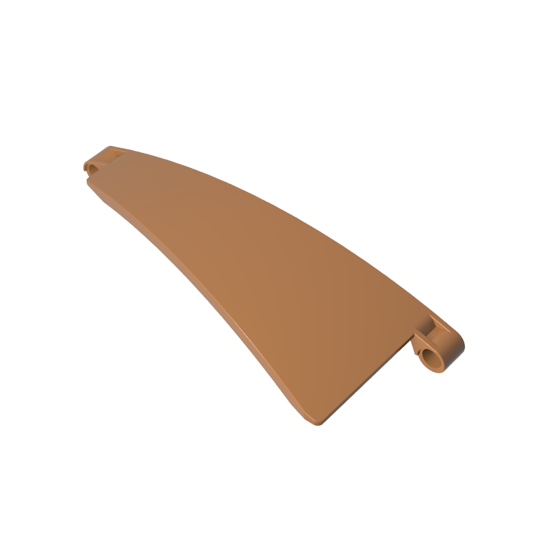 Technic Panel Curved 5 x 13 x 2 Tapered, Left - Color ID 84