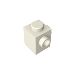 Brick Special 1 x 1 with Studs on 2 Adjacent Sides