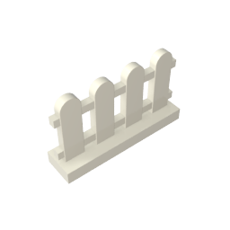 Picket Fence 1 x 4 x 2
