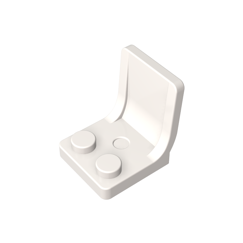 Seat / Chair 2 x 2 with Center Sprue Mark