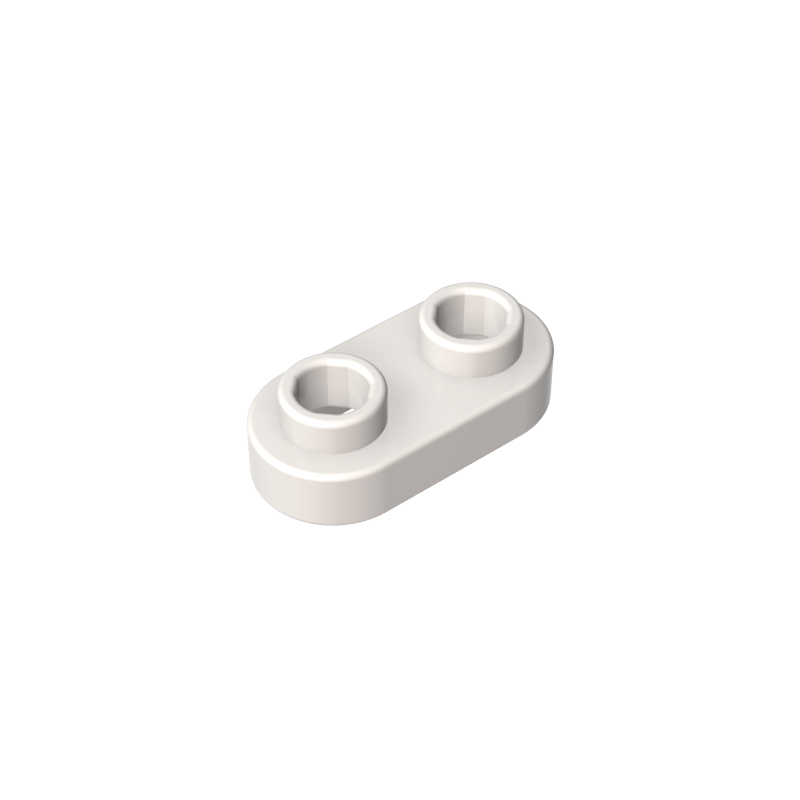 Plate Special 1 x 2 Rounded with 2 Open Studs