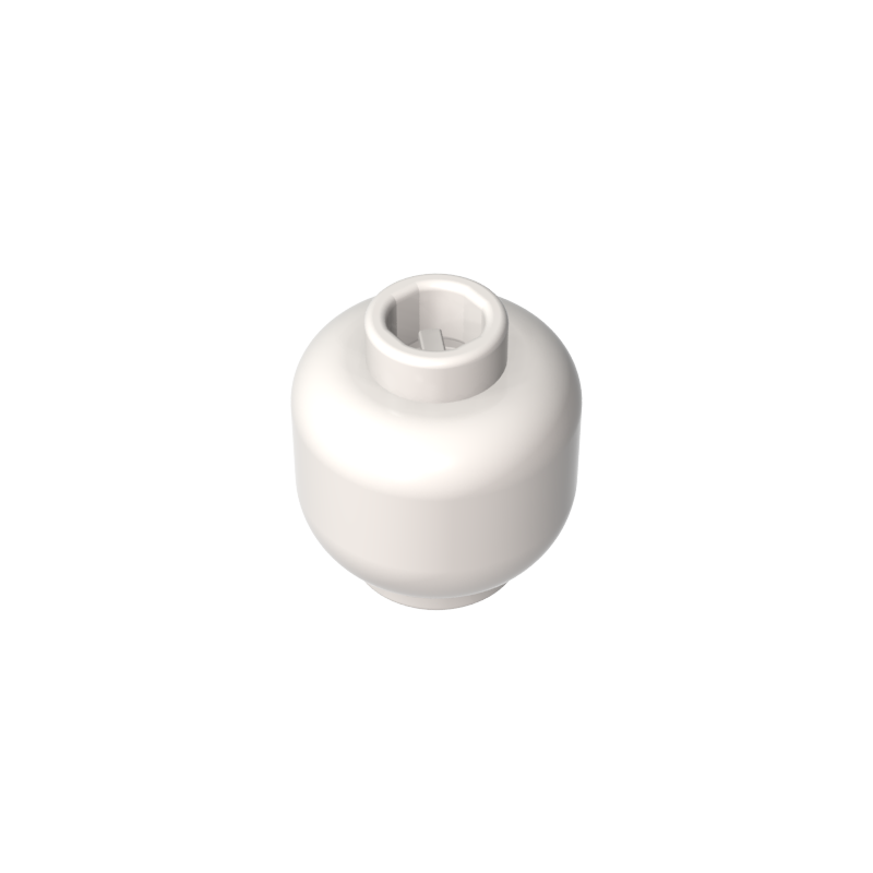 Minifig Head Plain [Blocked Open Stud]