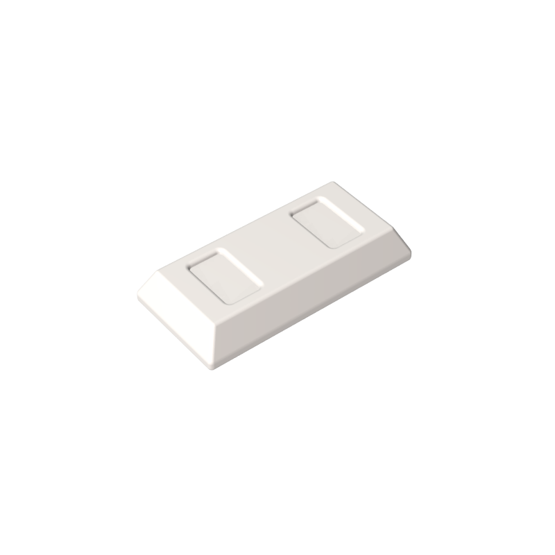 Tile Special 1 x 2 with Sloped Walls AKA Money / Gold Bar [Ingot]