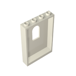 Panel 1 x 4 x 5 with Arched Window