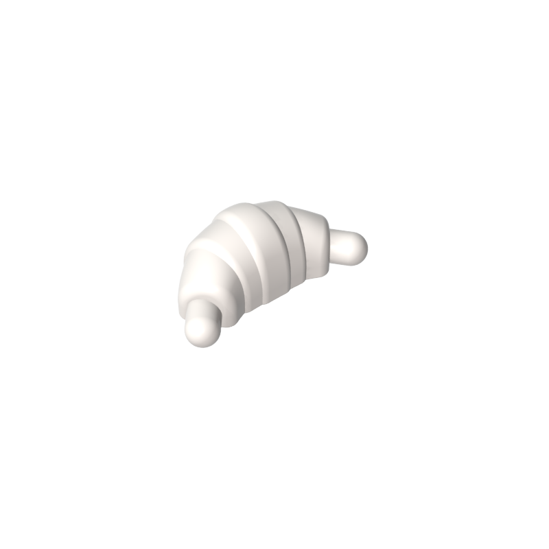 Food Croissant - Rounded Ends