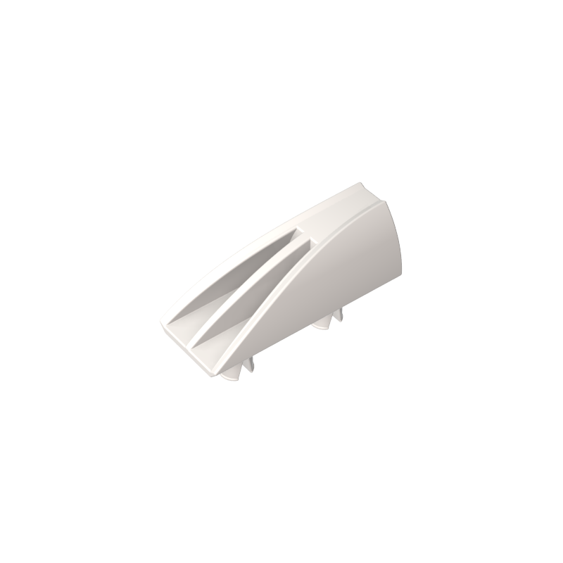 Fairing 1 x 4 Side Flaring Intake with Two Pins