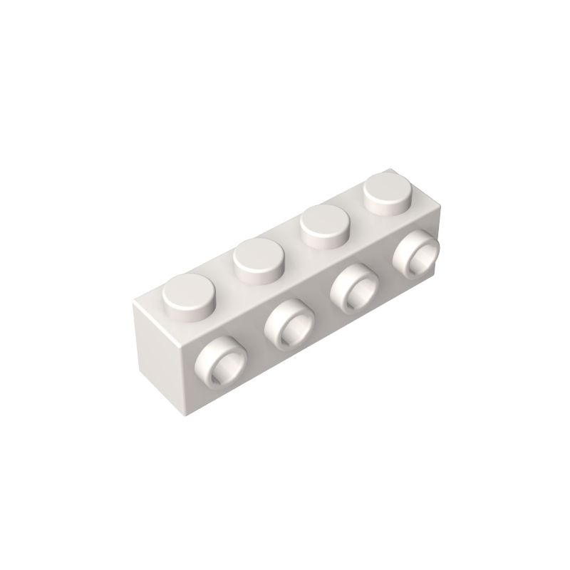 Brick Special 1 x 4 with 4 Studs on One Side