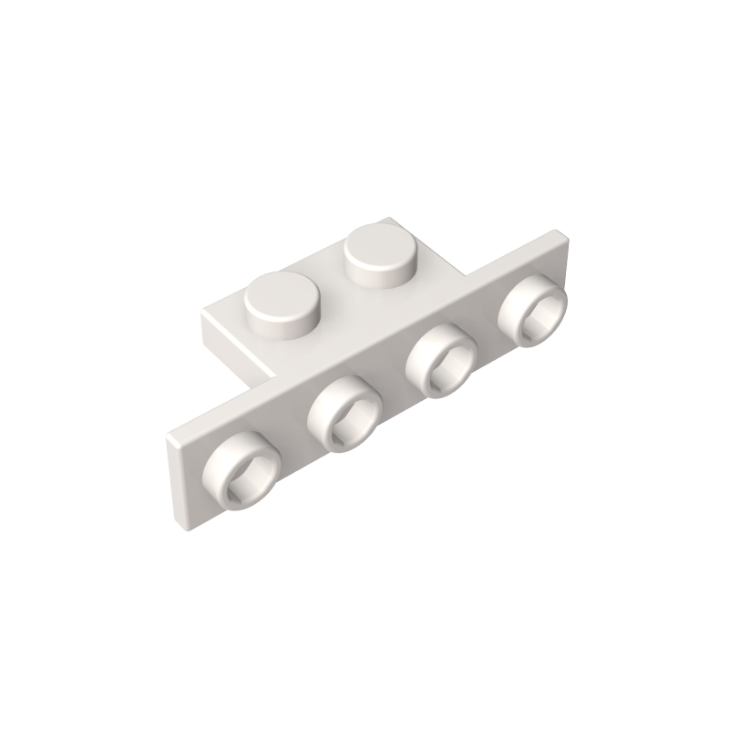 Bracket 1 x 2 - 1 x 4 [Rounded Corners]