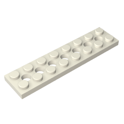 Technic Plate 2 x 8 [7 Holes]