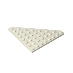 Wedge Plate 8 x 8 Cut Corner