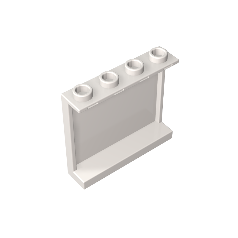 Panel 1 x 4 x 3 [Side Supports / Hollow Studs]