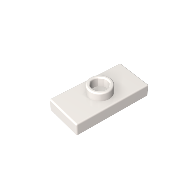 Plate Special 1 x 2 with 1 Stud with Groove and Inside Stud Holder (Jumper)
