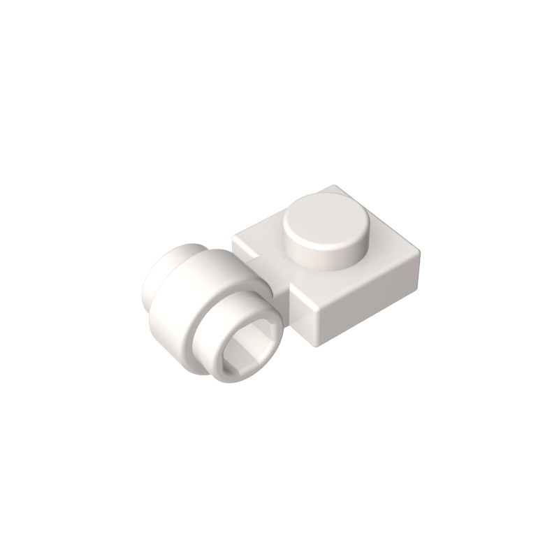 Plate Special 1 x 1 with Clip Light [Thick Ring]