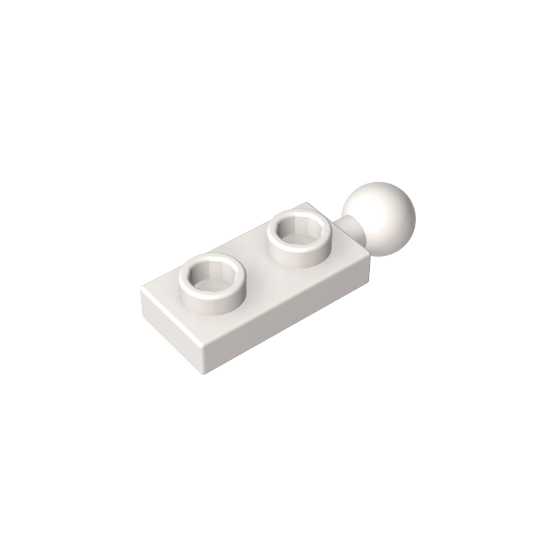Plate Special 1 x 2 with End Towball