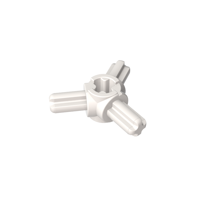 Technic Axle Connector Hub with 3 Axles at 120°