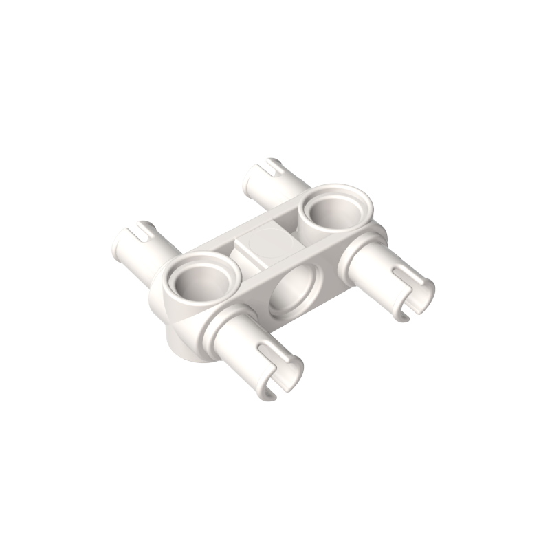 Technic Pin Connector Hub Perpendicular 3L with 4 Pins