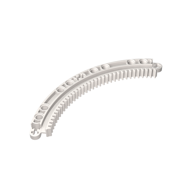 Technic Gear Rack 1/4 Circle 11 x 11, 35 Teeth - Color ID 90