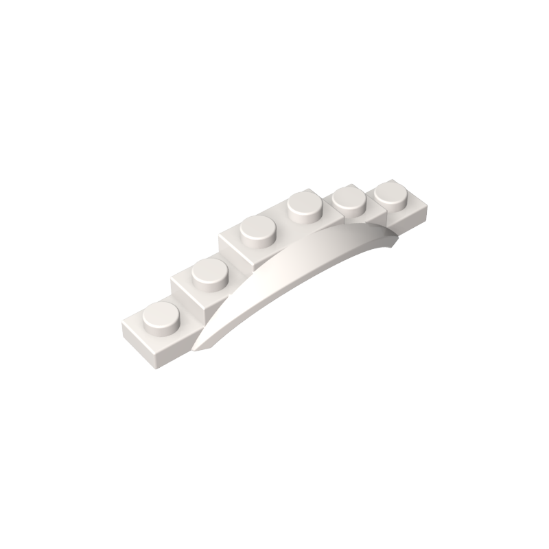Wheel Arch, Mudguard, 1 1/2 x 6 x 1 [Arch Extended] - Color ID 90