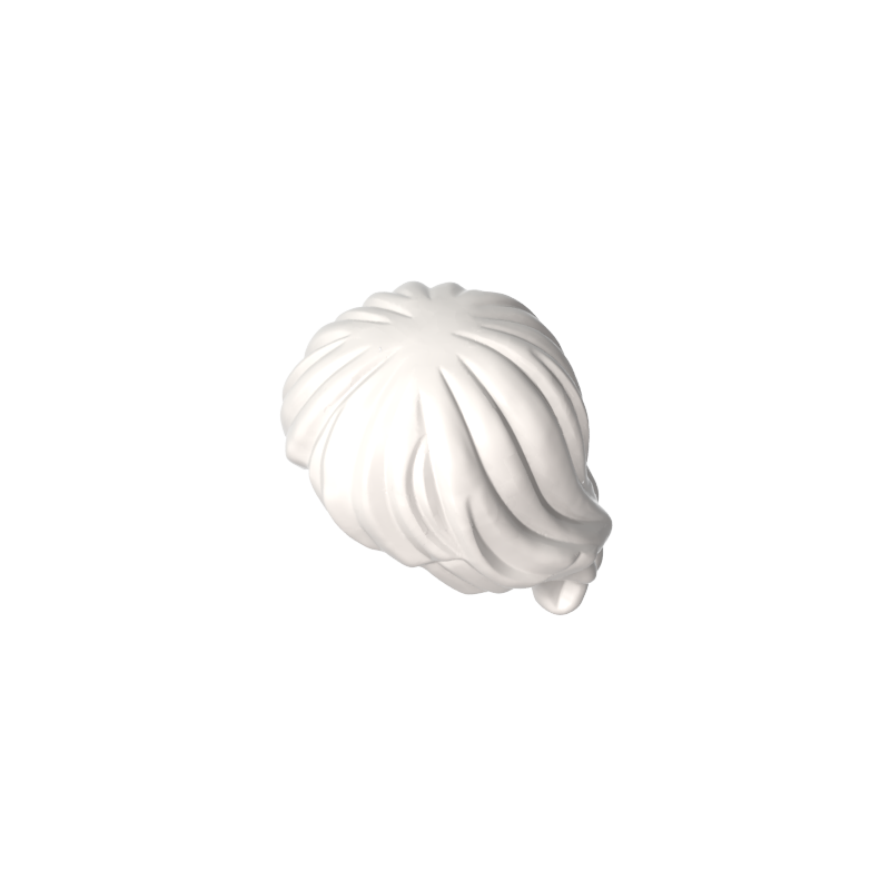 Minifig Hair Tousled and Layered - Color ID 90
