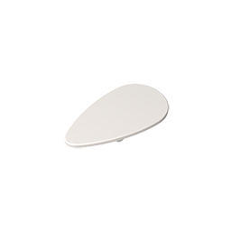 Minifig Shield Ovoid [Plain] - Color ID 90