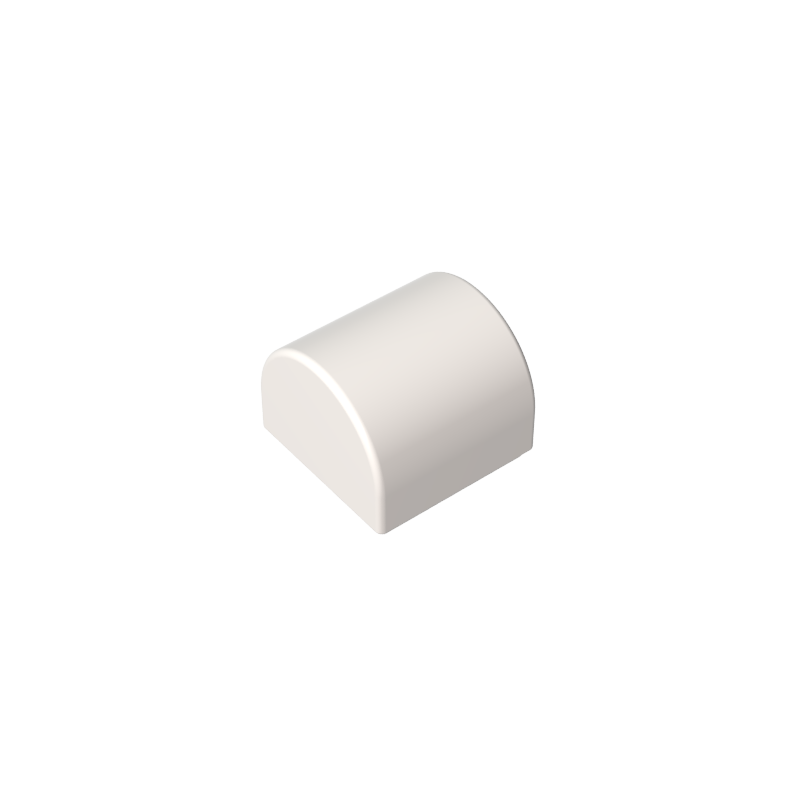 Brick Curved 1 x 1 x 2/3 Double Curved Top, No Studs