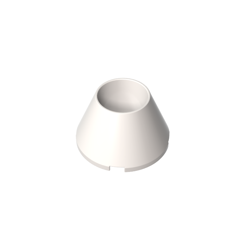 Cone 4 x 4 x 2 Hollow No Studs