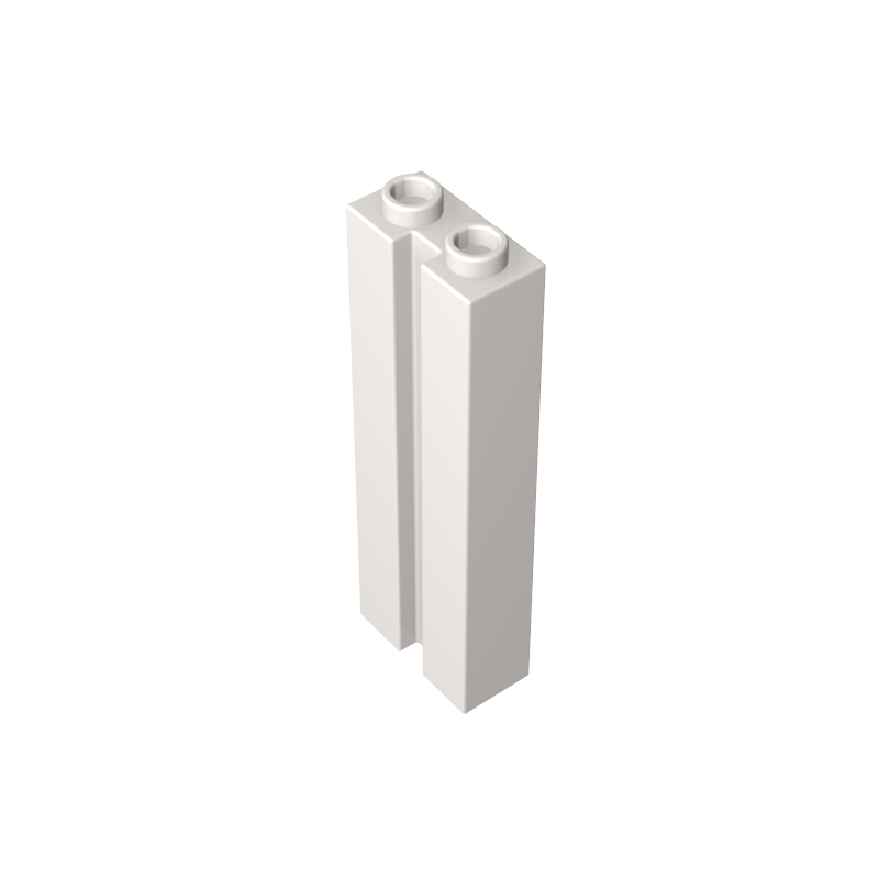 Brick Special 1 x 2 x 5 with Groove