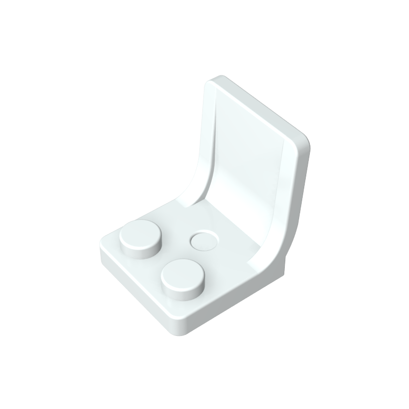 Seat / Chair 2 x 2 with Center Sprue Mark