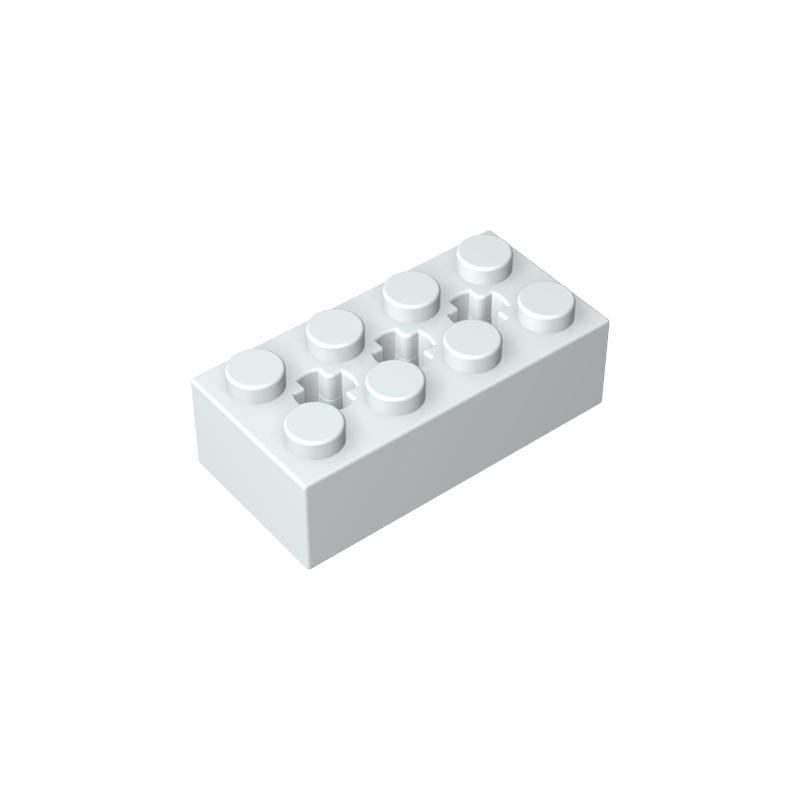 Brick Special 2 x 4 with 3 Axle Holes
