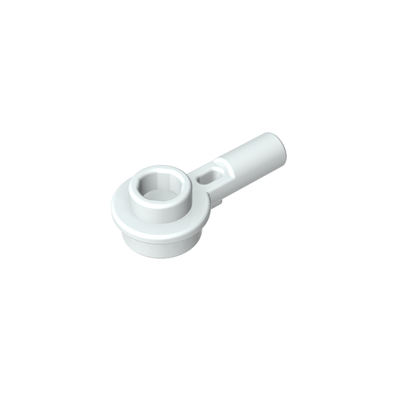 Plate Round 1 x 1 with Hollow Stud and Horizontal Bar 1L